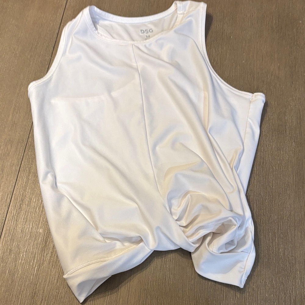 DSG Women's Classic White Tank Top